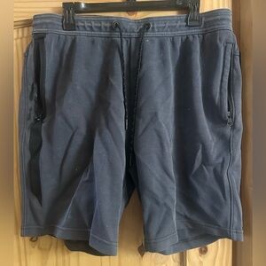 American Eagle Outfitters Dark Blue Athletic Shorts